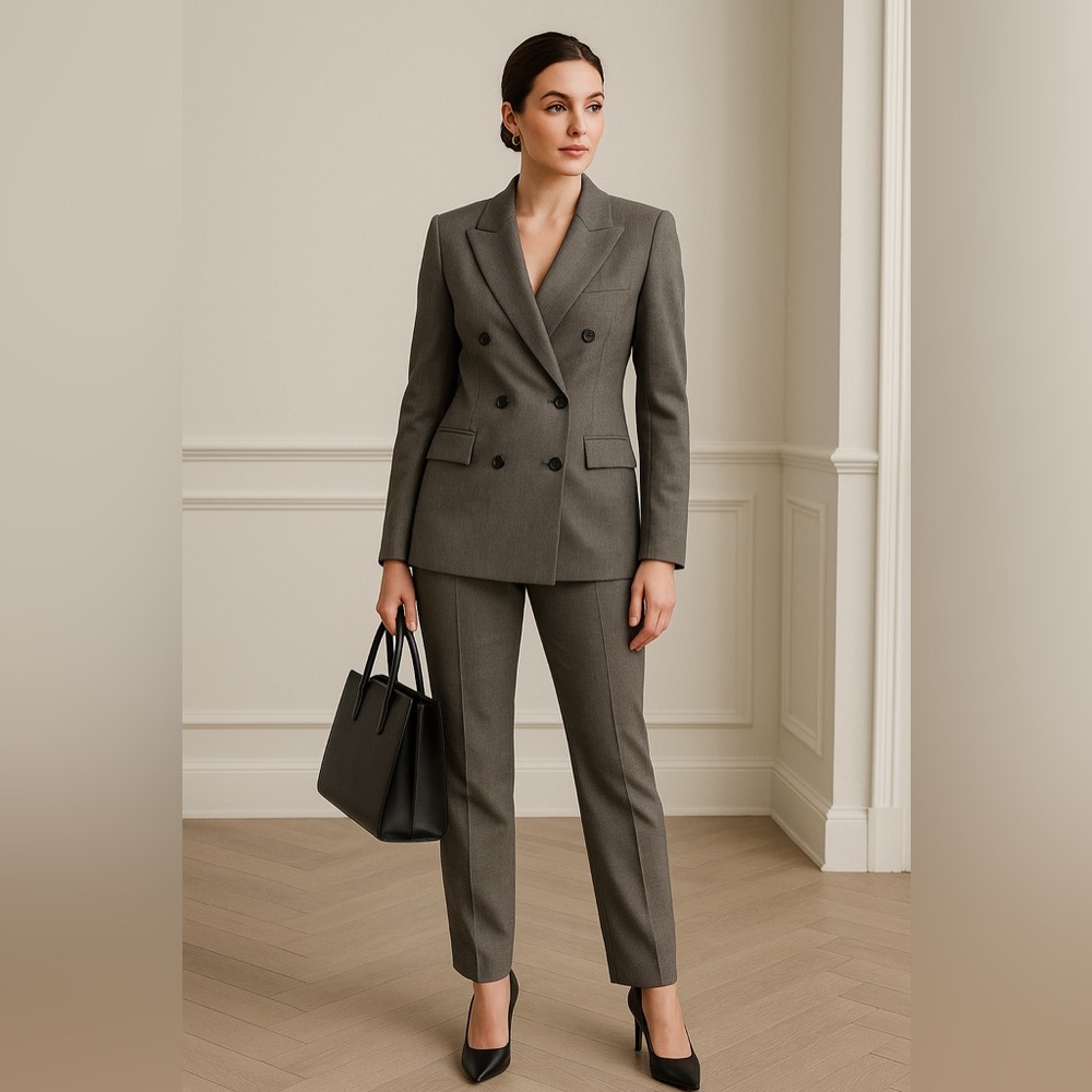 Sportmax by Max Mara Women’s Wool Blazer & Pants Made in Italy Size 8
B006